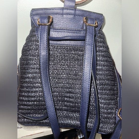 Blue backpack handbag, Lauren Conrad. Like new. - Picture 7 of 15